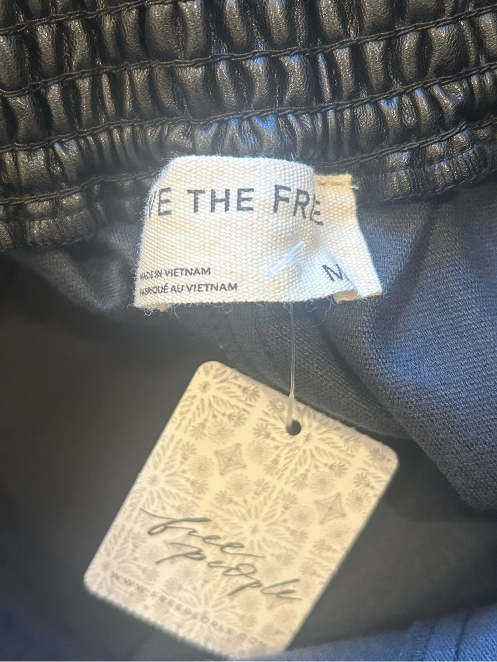 Free People Paradise Found Faux Leather Skort - Picture 6 of 9